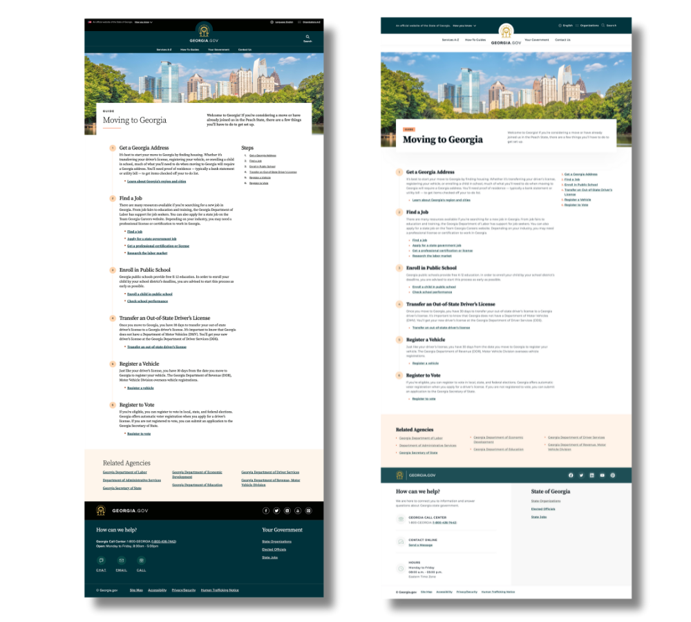 GovHub in Full Bloom A Before & After Design Reveal Digital Services